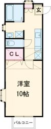 エストメルベーユ荒井壱番館の間取り画像