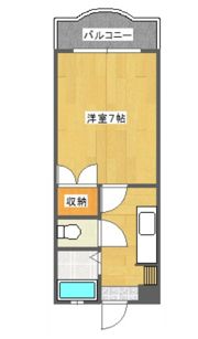 サンパティーク武町の間取り画像