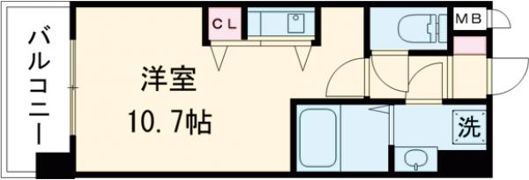 ISM水前寺の間取り画像