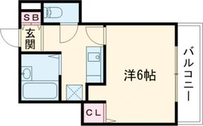 グリーンルーフ京阪の間取り画像