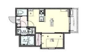 KEIAI RESIDENCE北越谷の間取り画像