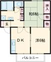パレーシャル椌木の間取り画像