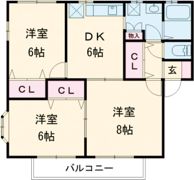 ファミーユ上飯田Ⅱ番館の間取り画像