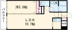 S-FORT平成けやき通りの間取り画像