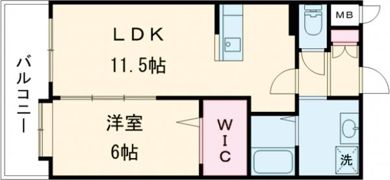 SpringCourt近見の間取り画像