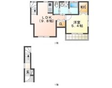 カーサ国府Ⅱの間取り画像