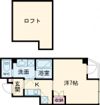 サンモールコート九条の間取り画像