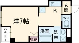 サンモールコート九条の間取り画像