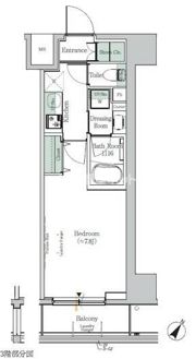 ONE ROOF RESIDENCE KIBA EASTの間取り画像