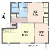 Cozy Court Aの間取り画像