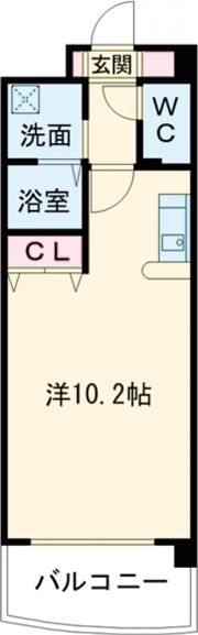 CON BRIO ST（コンブリオエスティ）の間取り画像