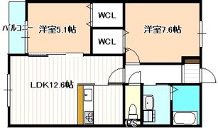 ミヤビの間取り画像