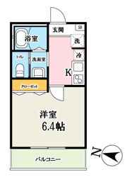 Pine Da Casa三郷中央Aの間取り画像