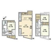 池尻戸建の間取り画像