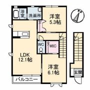 ハピネス 壱番館の間取り画像