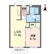 コットン ハウスCの間取り画像