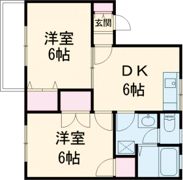 ウエストフェリアC棟の間取り画像
