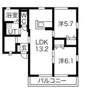 グロワールIの間取り画像