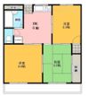 コンスポワール岸和田B棟の間取り画像