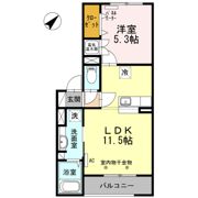 フローラルコート石川の間取り画像
