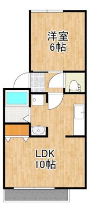 シティハイム住吉の間取り画像