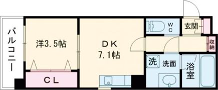 グランフェリーチェ並木坂の間取り画像