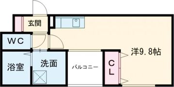 K-TSUCHIYAMAの間取り画像