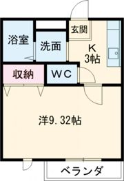 ハオスティアⅡの間取り画像