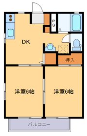 サニーランドBの間取り画像
