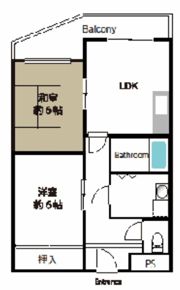 三郷駅前ビルの間取り画像