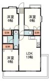 ドミール平和の間取り画像