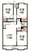 ドミール平和の間取り画像