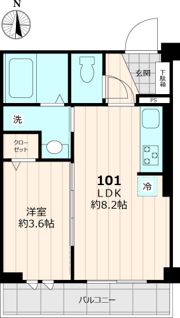 メゾンド ミエールの間取り画像