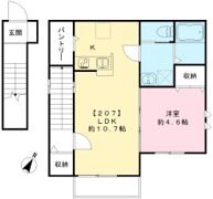 ルミリアの間取り画像