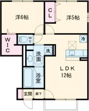ヴィステリア・スクエアBの間取り画像
