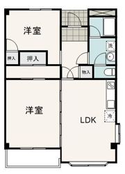 ハイレジデンスK A棟の間取り画像