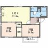 ハイタウン日の出 Cの間取り画像