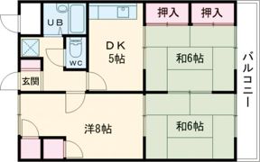 リビエール山川の間取り画像