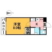 エクセランス小池Ⅱの間取り画像