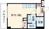 コネクト新水前寺の間取り画像