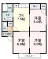 パークストリート B棟の間取り画像