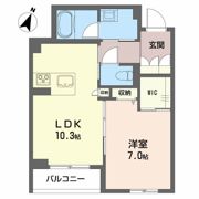 シャーメゾンノースグレイスの間取り画像