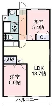 ビューテラス大谷の間取り画像