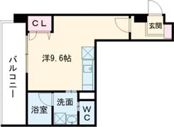 コネクト新水前寺の間取り画像