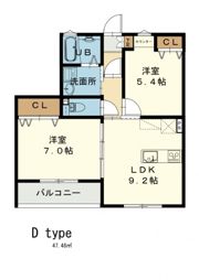 中野APARTMENTSの間取り画像