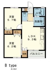 中野APARTMENTSの間取り画像
