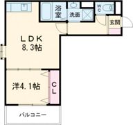Riva鳥栖本町の間取り画像