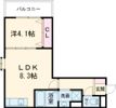 仮称）鳥栖市本町1丁目 B棟の間取り画像