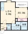 仮称）鳥栖市本町1丁目 B棟の間取り画像