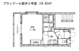 プランドール銀河の間取り画像